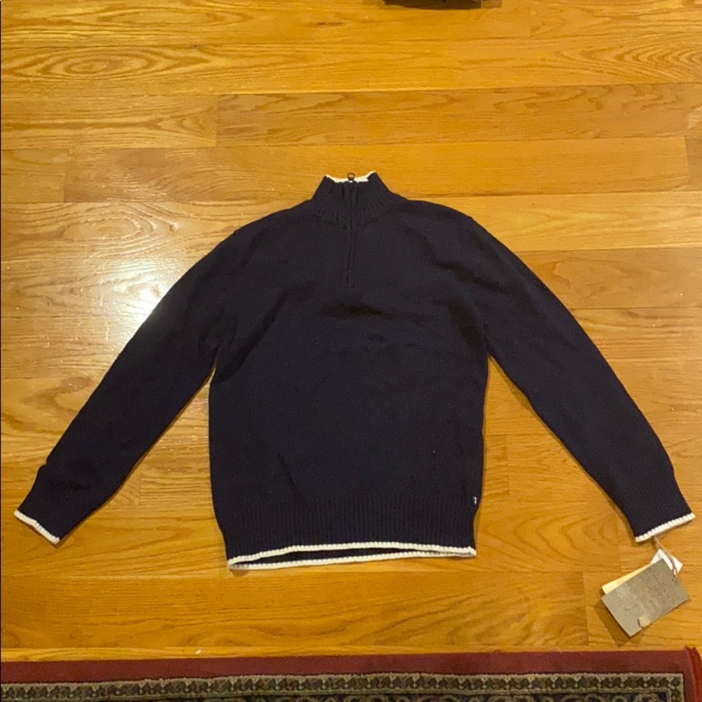 New Boys Sweater Long-Sleeve Quarter Zip